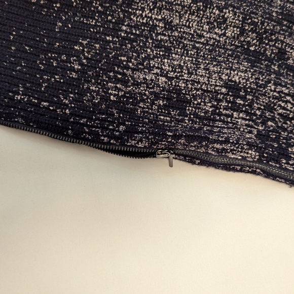 Rebecca Taylor blue and metallic silver sweater, S - Picture 4 of 9